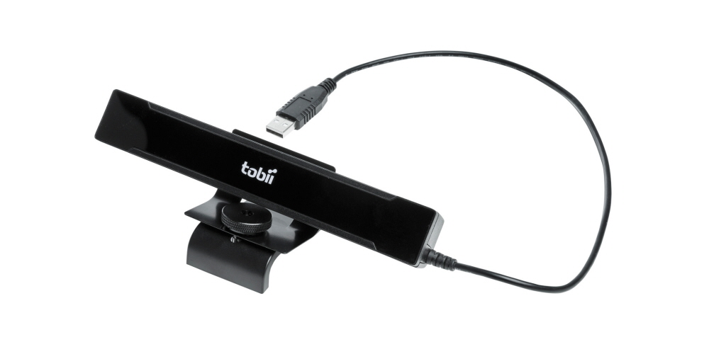 Desk stand tripod for Tobii Pro X2 series.