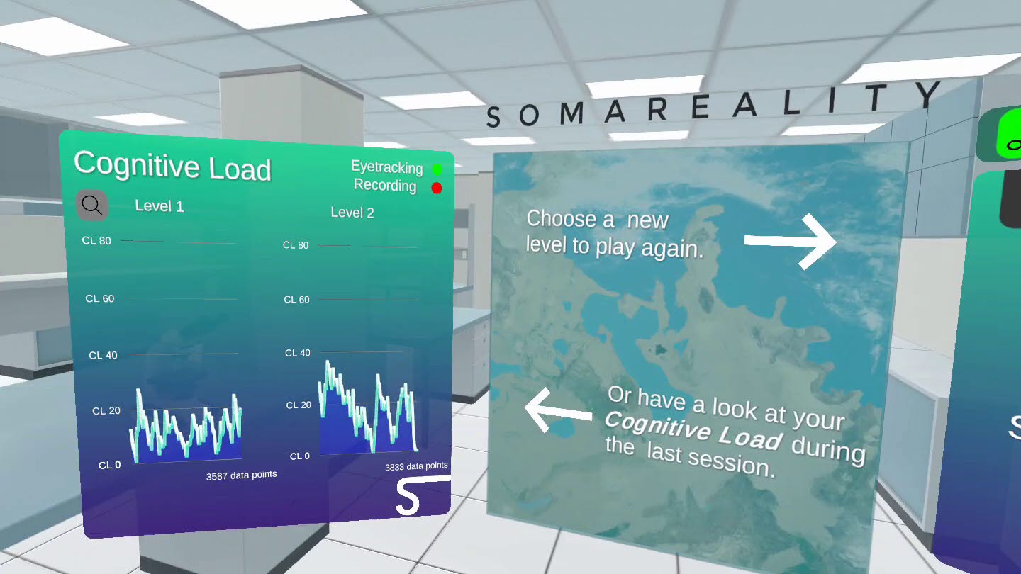 Soma Reality cognitive load
