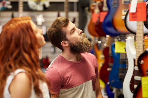 Shopping for guitars - Decision making